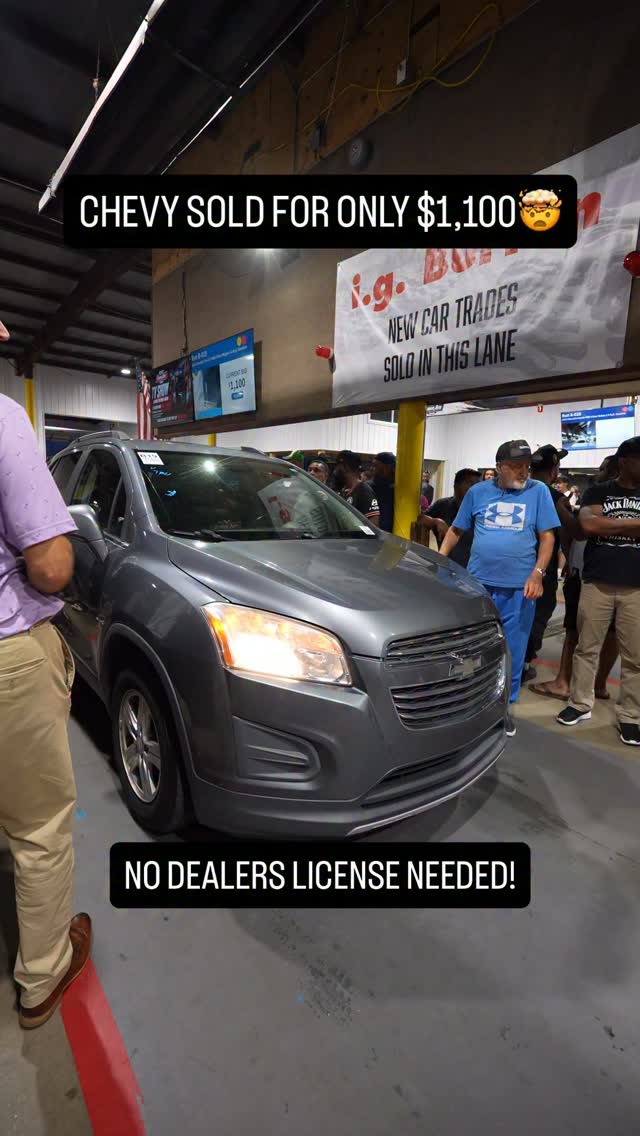 POV: You finally find an auction that doesn’t require a dealer’s license.